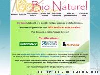 Bio Naturel - La nature vous dit merci, votre peau aussi ..