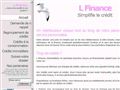 L Finance : rachat de crdit, crdit immobilier.